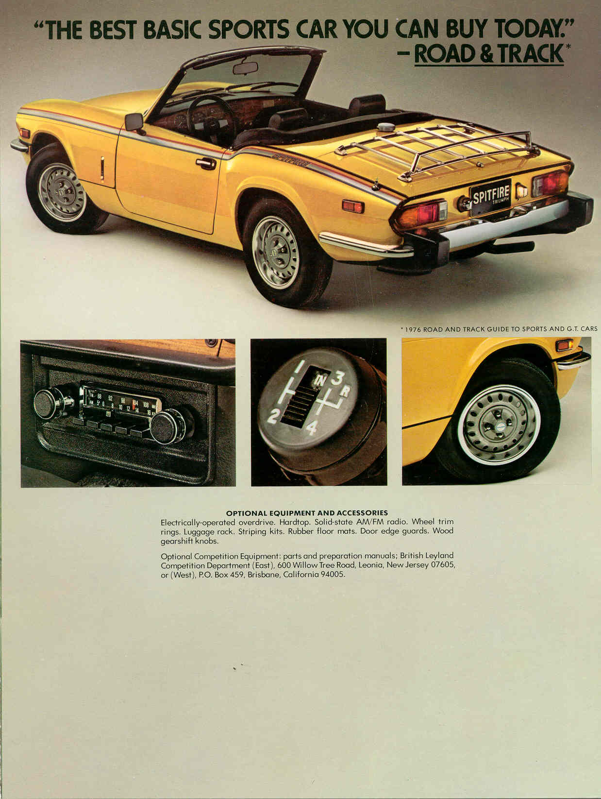 Triumph Spitfire 1500 USA!